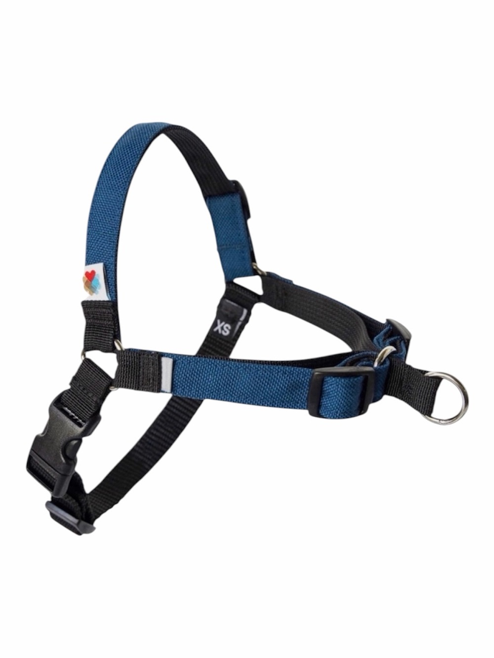 Wildebeest Linden No-Pull Dog Harness Blue Black Large NEW